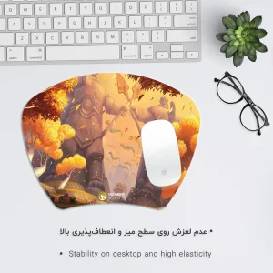 ماوس پد هومرو مدل MC541 طرح بازی وارکرفت