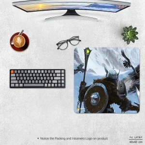 ماوس پد هومرو مدل NX552 طرح بازی The Elder Scrolls سایز 40x40 سانتی‌متر