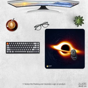 ماوس پد هومرو مدل NX203 طرح فیلم Interstellar سایز 40x40 سانتی‌متر