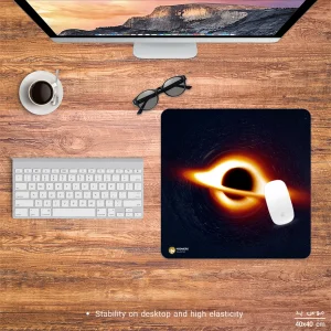 ماوس پد هومرو مدل NX203 طرح فیلم Interstellar سایز 40x40 سانتی‌متر