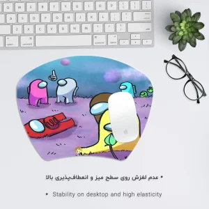 ماوس پد هومرو مدل MC425 طرح بازی امانگ اس