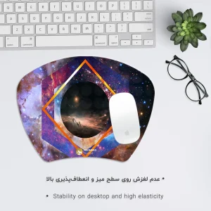 ماوس پد هومرو مدل MC735 طرح گلکسی
