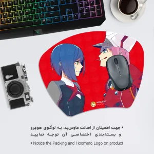 ماوس پد هومرو مدل MC1053 طرح انیمه دارلینگ فرنکس