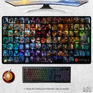 ماوس پد هومرو مدل MX2378 طرح Dota2