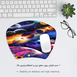 ماوس پد هومرو مدل MC723 طرح گلکسی
