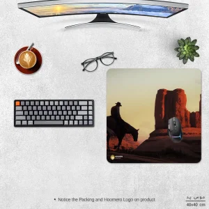 ماوس پد هومرو مدل NX440 طرح بازی Red Dead Redemption سایز 40x40 سانتی‌متر