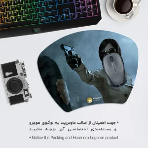 ماوس پد هومرو مدل MC415 طرح بازی رزیدنت اویل