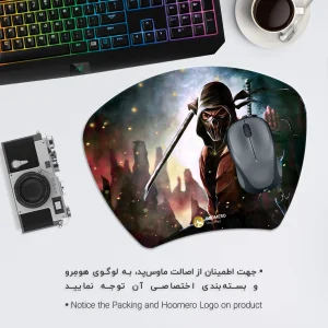 ماوس پد هومرو مدل MC487 طرح بازی مورتال کامبت