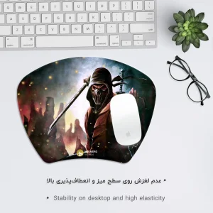 ماوس پد هومرو مدل MC487 طرح بازی مورتال کامبت