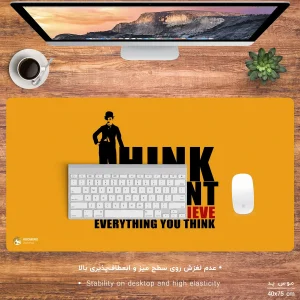 ماوس پد هومرو مدل MX478 طرح بیزینس و جملات انگیزشی
