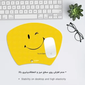 ماوس پد هومرو مدل MC643 طرح بیزینس و جملات انگیزشی