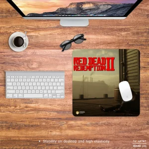 ماوس پد هومرو مدل NX447 طرح بازی Red Dead Redemption سایز 40x40 سانتی‌متر