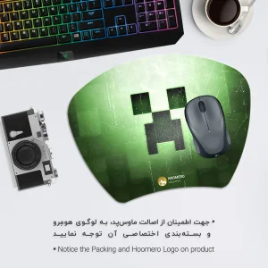 ماوس پد هومرو مدل MC546 طرح بازی ماینکرفت