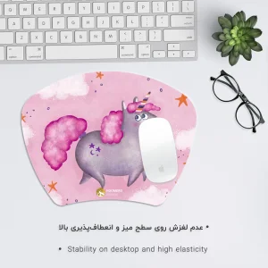 ماوس پد هومرو مدل MC984 طرح یونیکورن