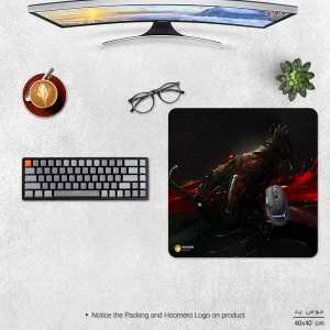 ماوس پد هومرو مدل NX032 طرح بازی Bloodborne سایز 40x40 سانتی متر