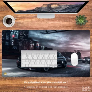 ماوس پد هومرو مدل MX1105 طرح ماشین BMW