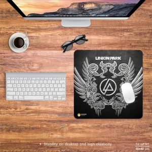 ماوس پد هومرو مدل NX295 طرح Linkin Park سایز 40x40 سانتی‌متر