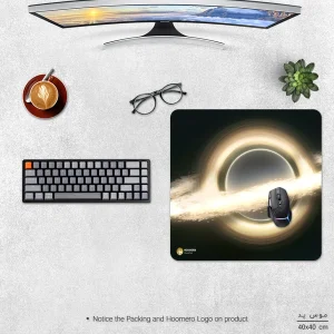 ماوس پد هومرو مدل NX207 طرح فیلم Interstellar سایز 40x40 سانتی‌متر