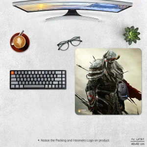 ماوس پد هومرو مدل NX553 طرح بازی The Elder Scrolls سایز 40x40 سانتی‌متر