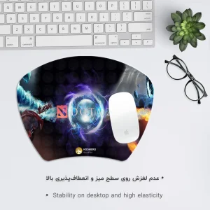ماوس پد هومرو مدل MC359 طرح بازی دوتا دو Dota