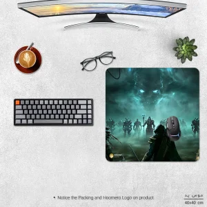 ماوس پد هومرو مدل NX556 طرح بازی The Elder Scrolls سایز 40x40 سانتی‌متر