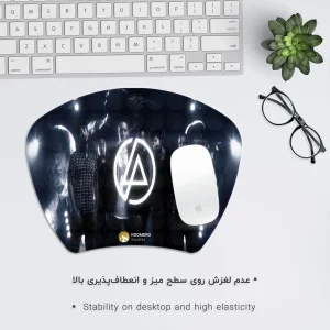 ماوس پد هومرو مدل MC790 طرح لینکین پارک