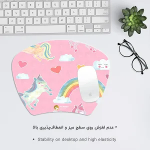 ماوس پد هومرو مدل MC974 طرح یونیکورن