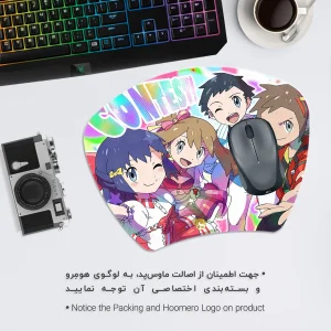 ماوس پد هومرو مدل MC1191 طرح انیمه پوکمون
