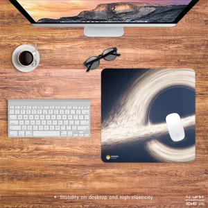 ماوس پد هومرو مدل NX201 طرح فیلم Interstellar سایز 40x40 سانتی‌متر