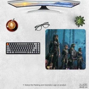 ماوس پد هومرو مدل NX712 طرح بازی Expedition 33 سایز 40x40 سانتی‌متر