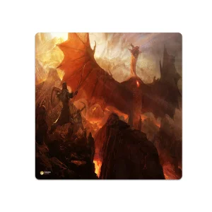 ماوس پد هومرو مدل NX130 طرح بازی Dragon's Dogma سایز 40x40 سانتی‌متر