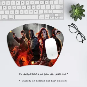 ماوس پد هومرو مدل MC336 طرح بازی کالاف دیوتی