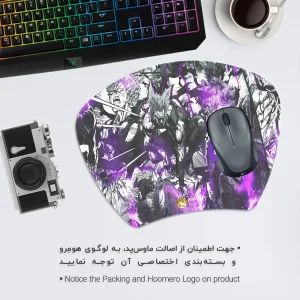 ماوس پد هومرو مدل MC1186 طرح انیمه مرد تک مشتی