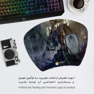 ماوس پد هومرو مدل MC354 طرح بازی دارک سولز