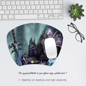 ماوس پد هومرو مدل MC534 طرح بازی وارکرفت