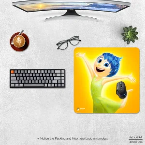 ماوس پد هومرو مدل NX196 طرح انیمیشن Inside Out سایز 40x40 سانتی‌متر