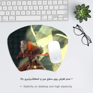 ماوس پد هومرو مدل MC513 طرح بازی دوتا دو Dota