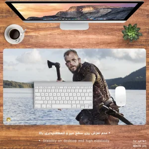 ماوس پد هومرو مدل MX1135 طرح سریال وایکینگ