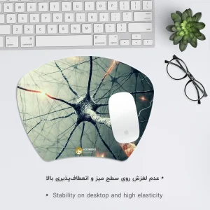 ماوس پد هومرو مدل MC614 طرح زیست شناسی میکروبیولوژی
