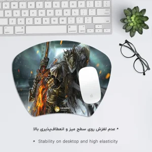 ماوس پد هومرو مدل MC351 طرح بازی دارک سولز