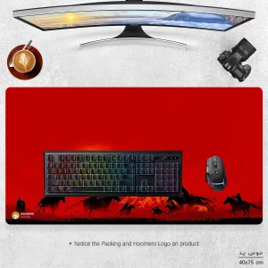 ماوس پد مخصوص بازی هومرو مدل MX081 طرح بازی رد دد ریدمپشن Red Dead