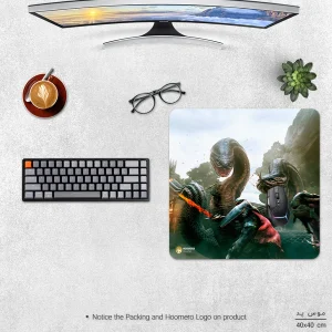 ماوس پد هومرو مدل NX128 طرح بازی Dragon's Dogma سایز 40x40 سانتی‌متر