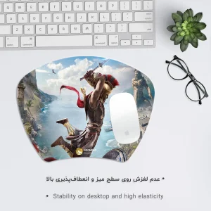 ماوس پد هومرو مدل MC328 طرح بازی اساسین کرید