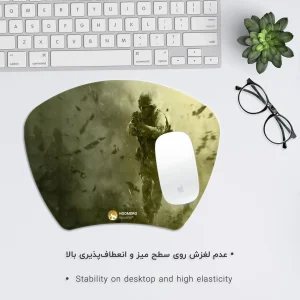 ماوس پد هومرو مدل MC340 طرح بازی کالاف دیوتی