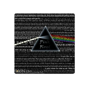 ماوس پد هومرو مدل NX407 طرح Pink Floyd سایز 40x40 سانتی‌متر