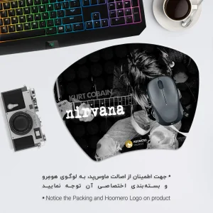 ماوس پد هومرو مدل MC858 طرح نیروانا