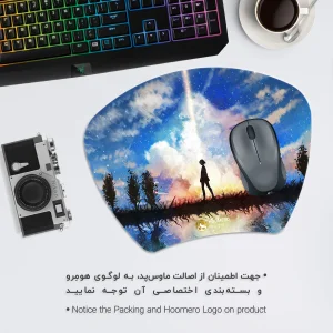 ماوس پد هومرو مدل MC1245 طرح انیمه اسم تو