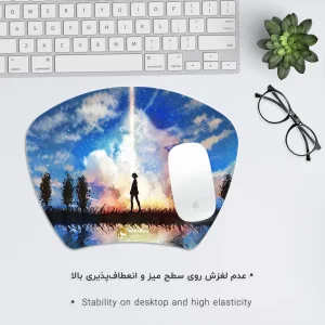 ماوس پد هومرو مدل MC1245 طرح انیمه اسم تو