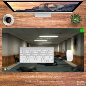 ماوس پد مخصوص بازی هومرو مدل MX250 طرح بازی کانتر استریک