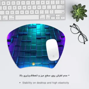ماوس پد هومرو مدل MC271 طرح فانتزی انتزاعی سه بعدی